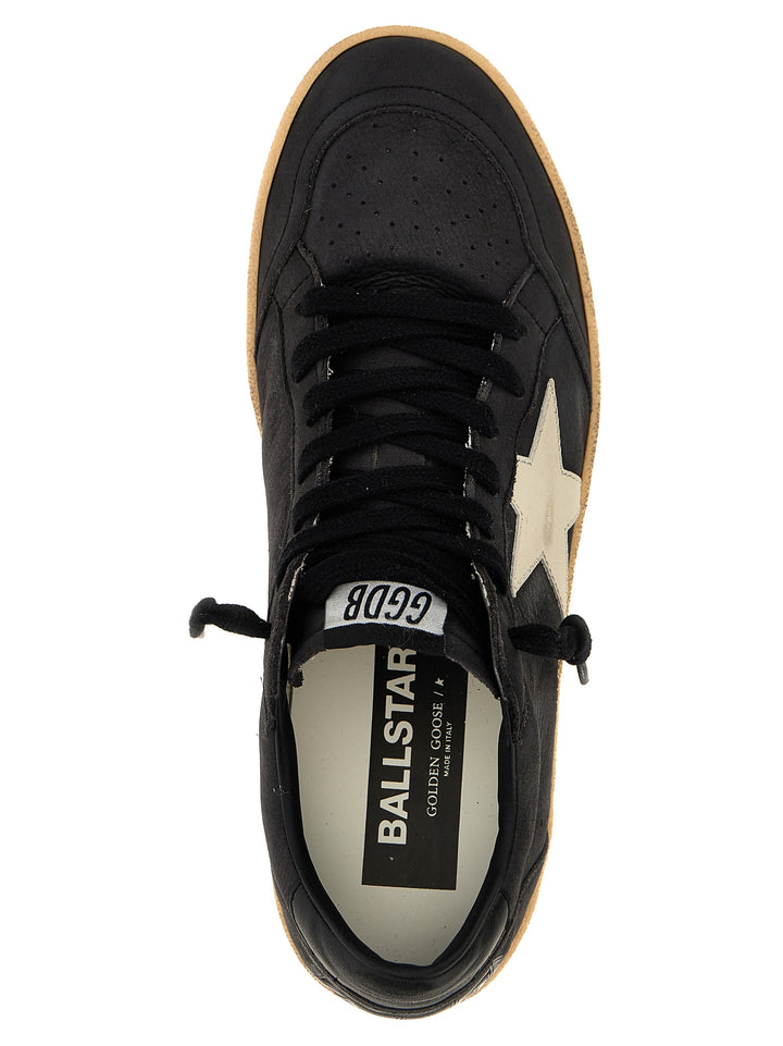 Golden Goose Ball Star Sneakers - Nero | 48dd8c59c49d5260eced6f4a2b3f03ec99e38e49
