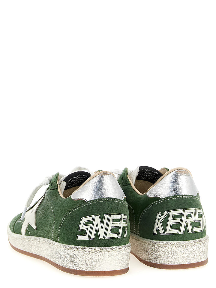 Golden Goose Ball Star Sneakers - Verde | 108520843be9fd7727f416744320203f64b54a4d