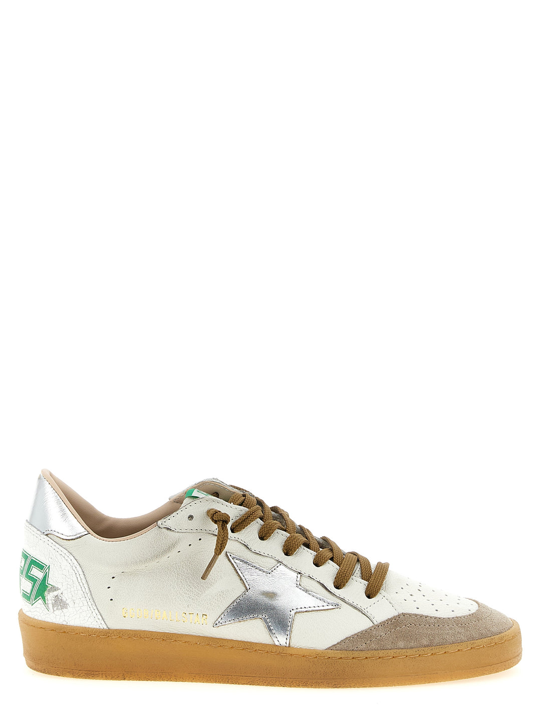 Golden Goose Ball Star Sneakers - Silver | ab219780bb678e2a60806126900856807d9d5d03