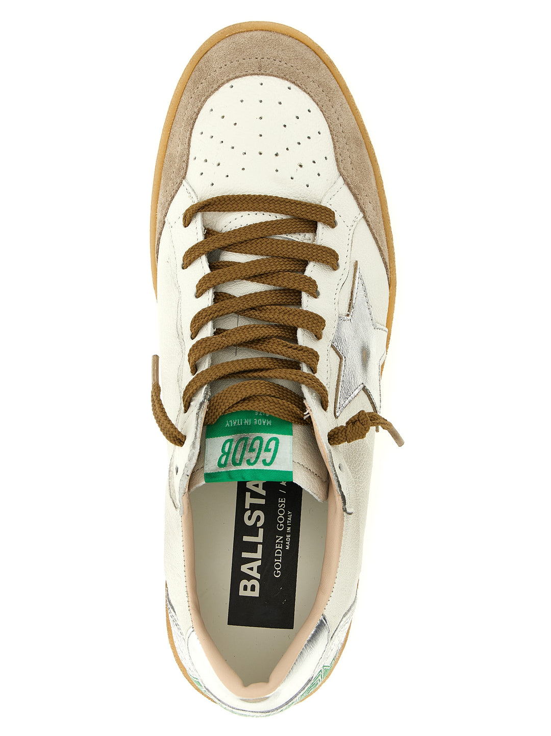 Golden Goose Ball Star Sneakers - Silver | 0ce07423d41f65e951fde93e24acc22e8fe2682b