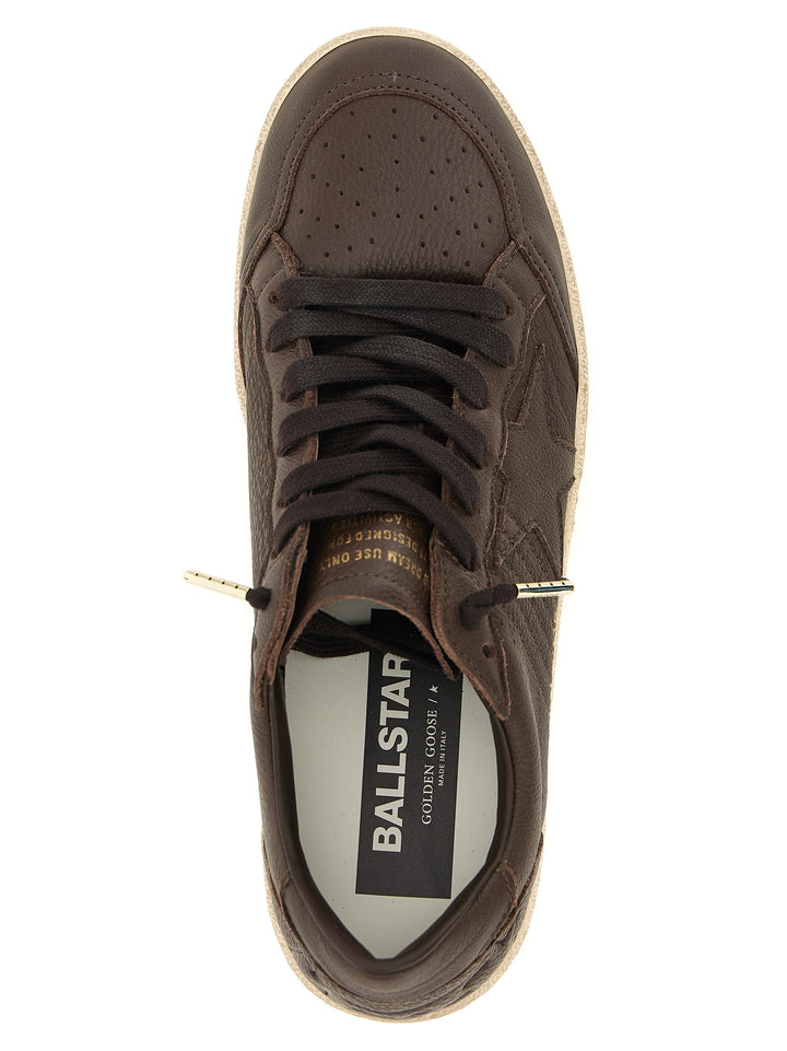 Golden Goose Ball Star Sneakers - Marrone | b1ea98c146e1c5fb1db6b24af1e64a73ccc6cf08