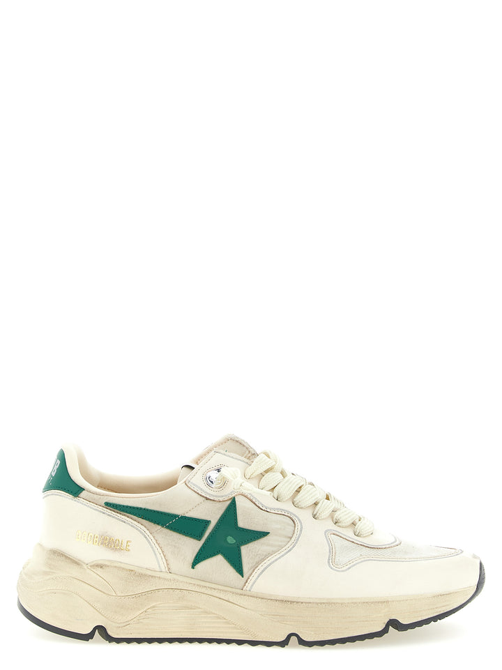 Golden Goose Running Sole Sneakers - Verde | 10ad2c68d1e208235eeab586cc2aad40d0efa2ad