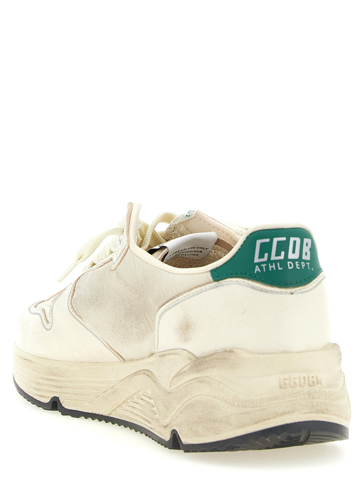 Golden Goose Running Sole Sneakers - Verde | 68cccbc5549fe34ce2de917ae67c7ce73093e5cc