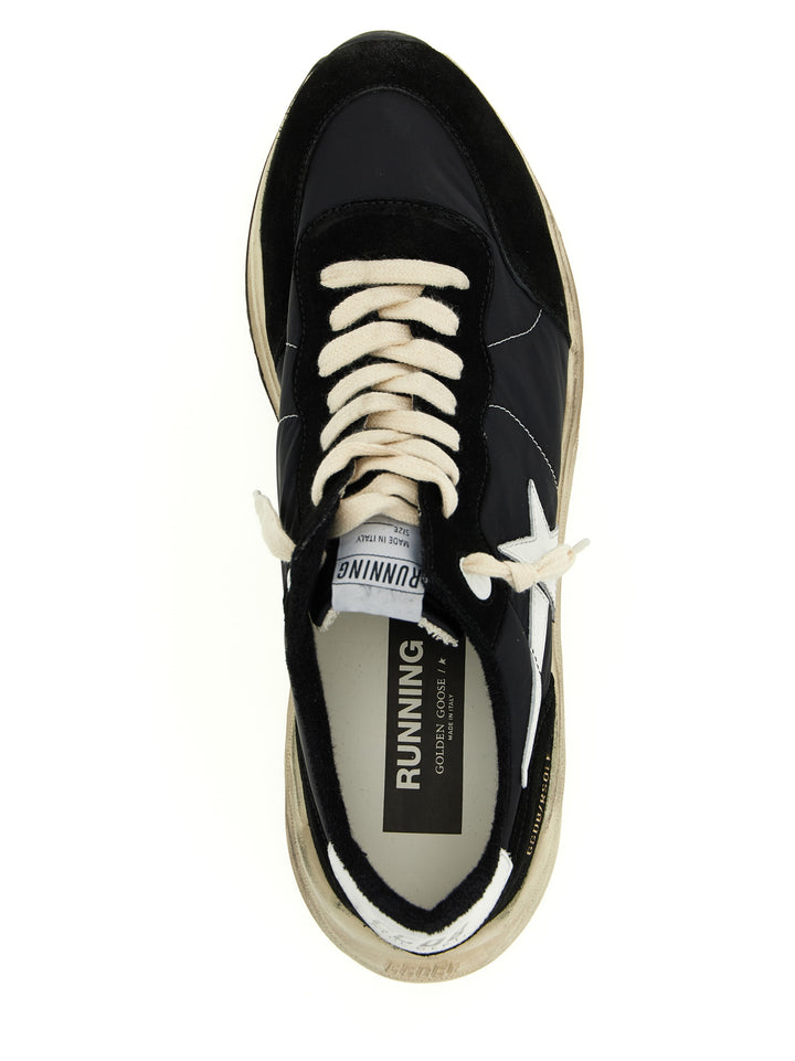 Golden Goose Running Sole Sneakers - Bianco/Nero | 8f5889e6e44a2908f9ca8f687c71dd6219ffdd68