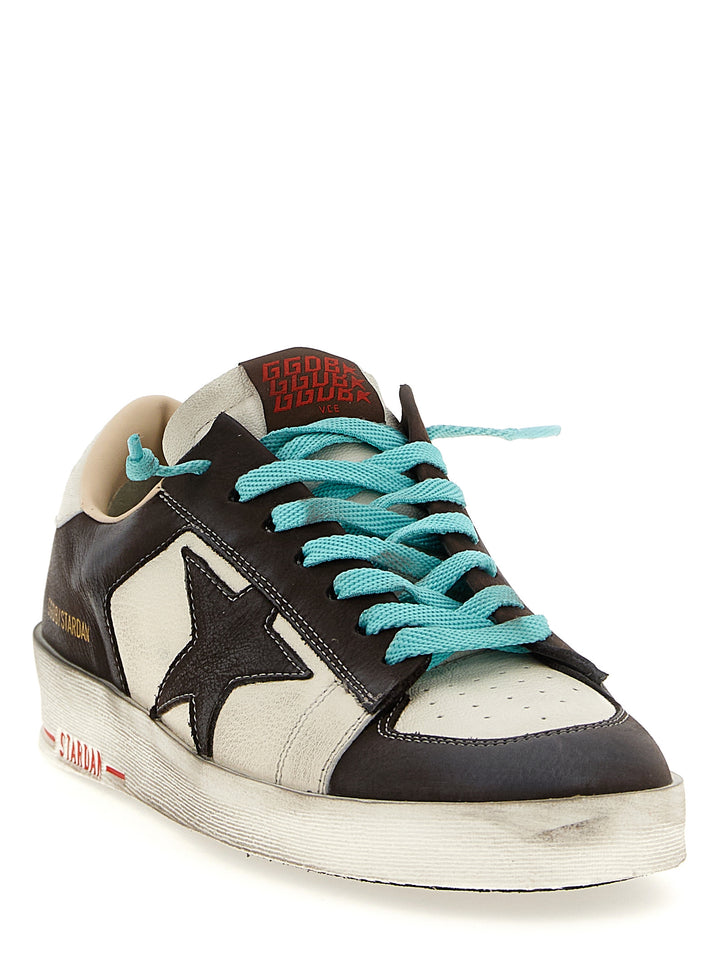 Golden Goose Stradan Sneakers - Marrone | 811711d8fbb2cec542c0f0305307234b95544609