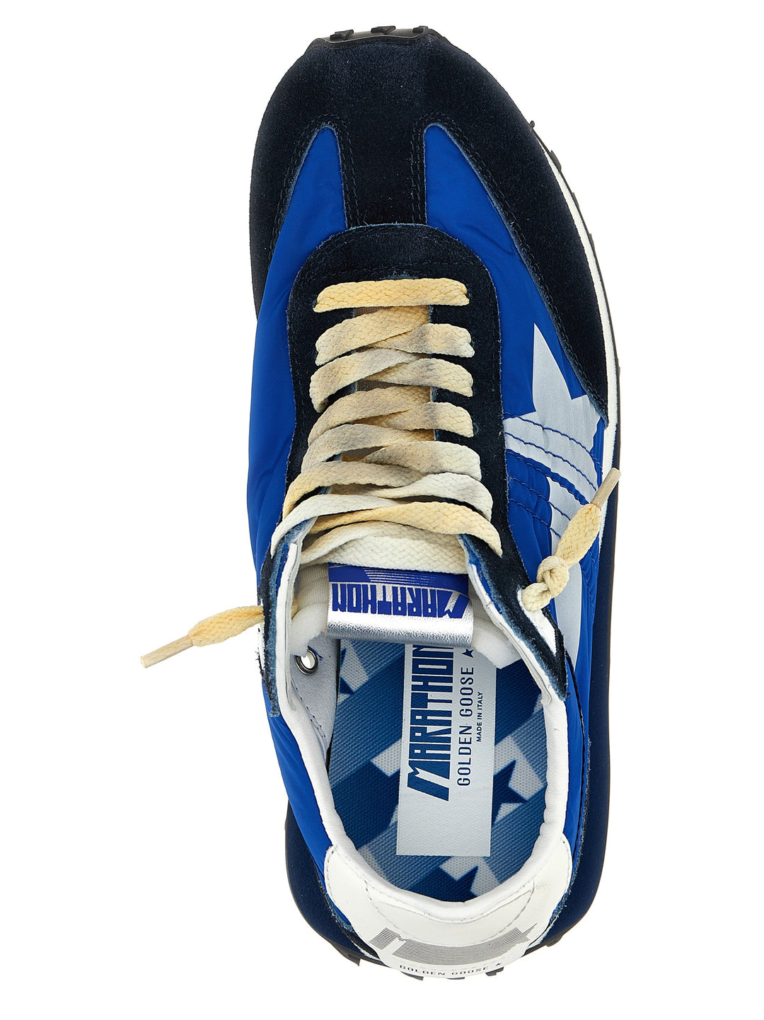 Golden Goose Running Marathon M77 Sneakers - Blu | 4b9fed44d75010e7112bd880bc62c6fb92a69769