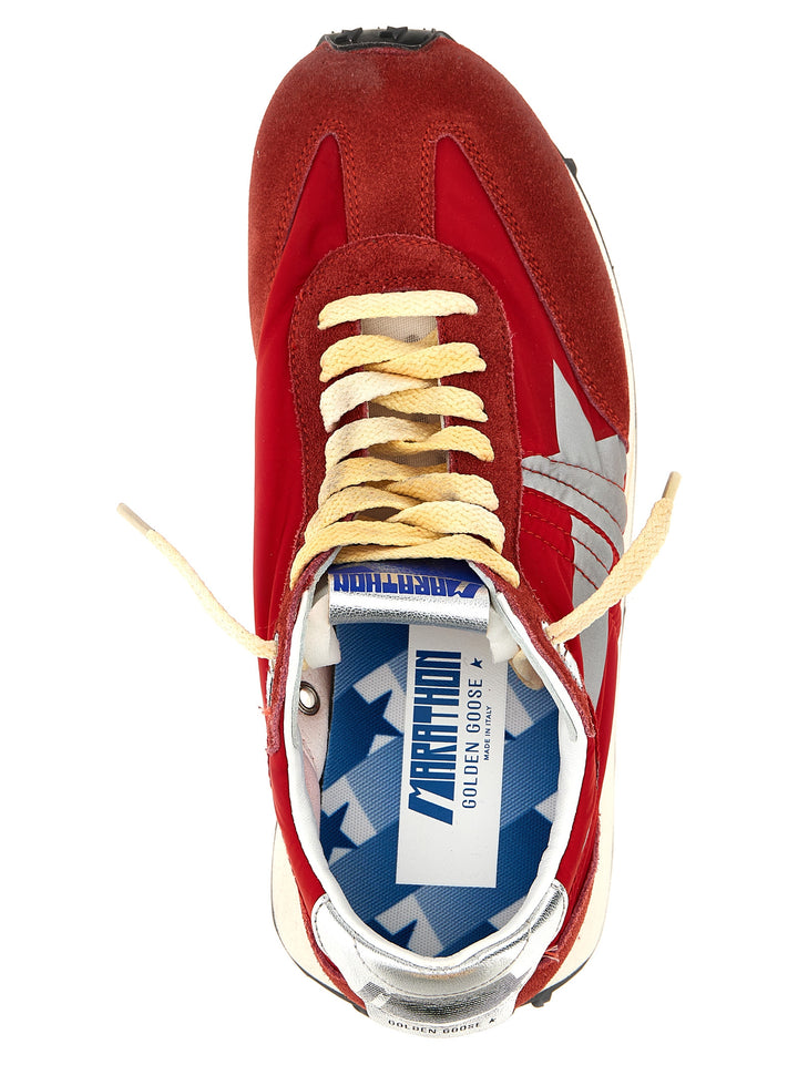 Golden Goose Running Marathon M77 Sneakers - Rosso | b6c9cf44f097df330ac8aeec6d7ec872aeb7c14f