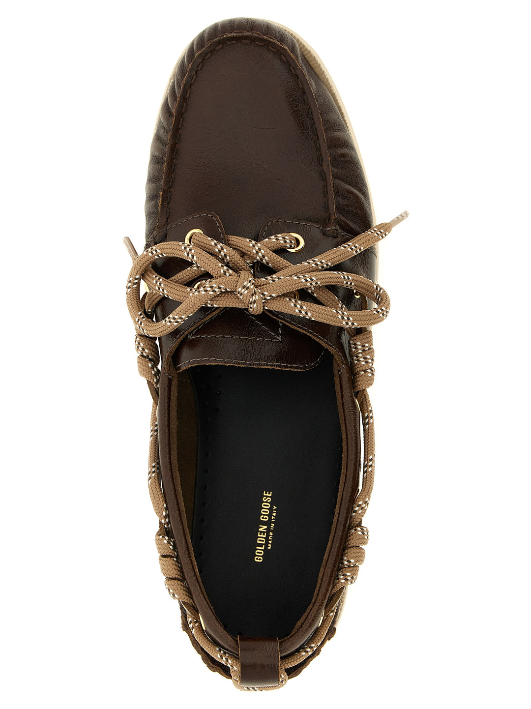 Golden Goose Boat Mocassini - Marrone | 20c743d2bf9d635ea01cd173b22de7235127ce6c