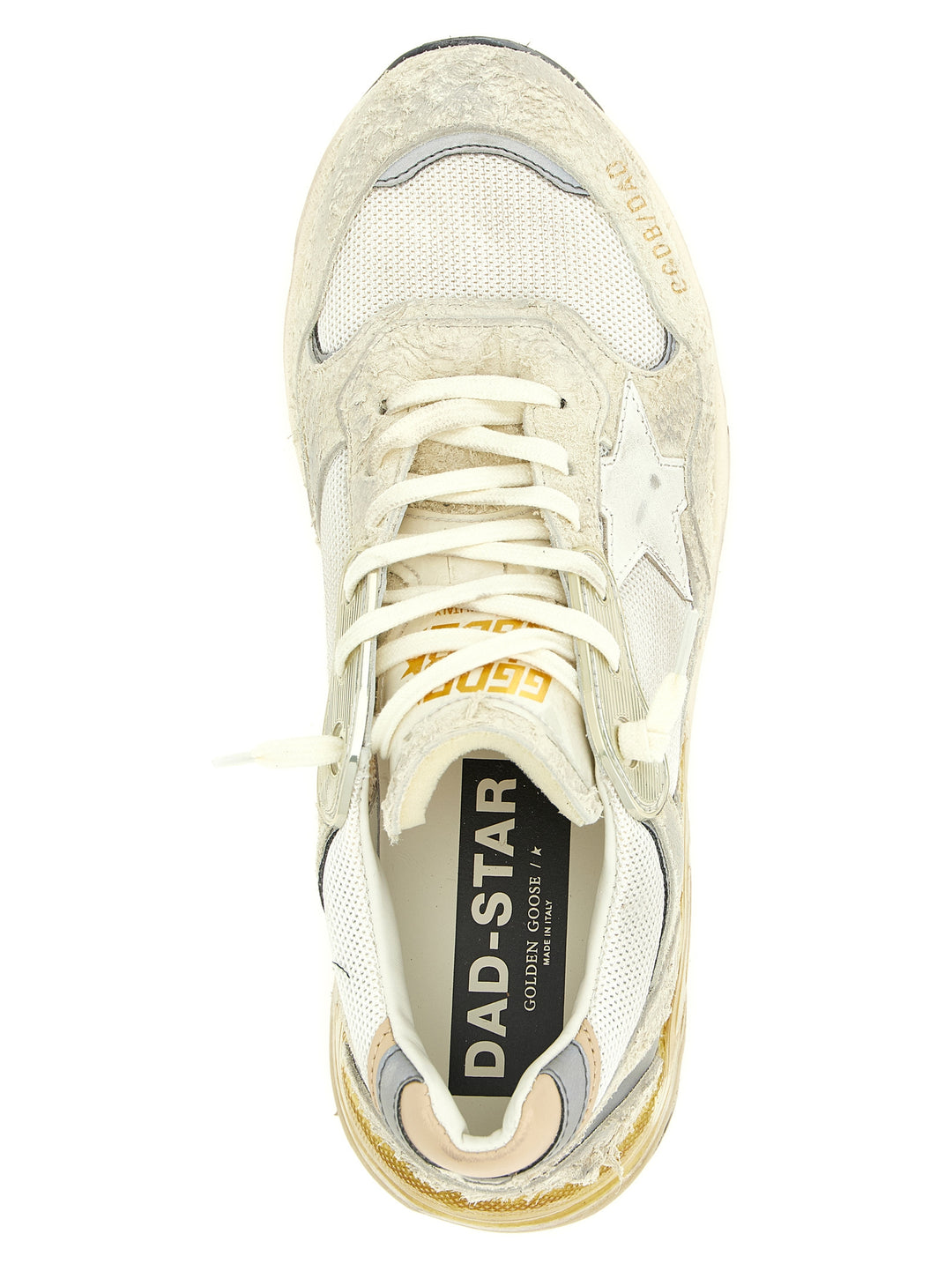 Golden Goose Running Dad New Sneakers - Bianco | 3683091fe75af418effa2de2becc8f8e8f68c6f1