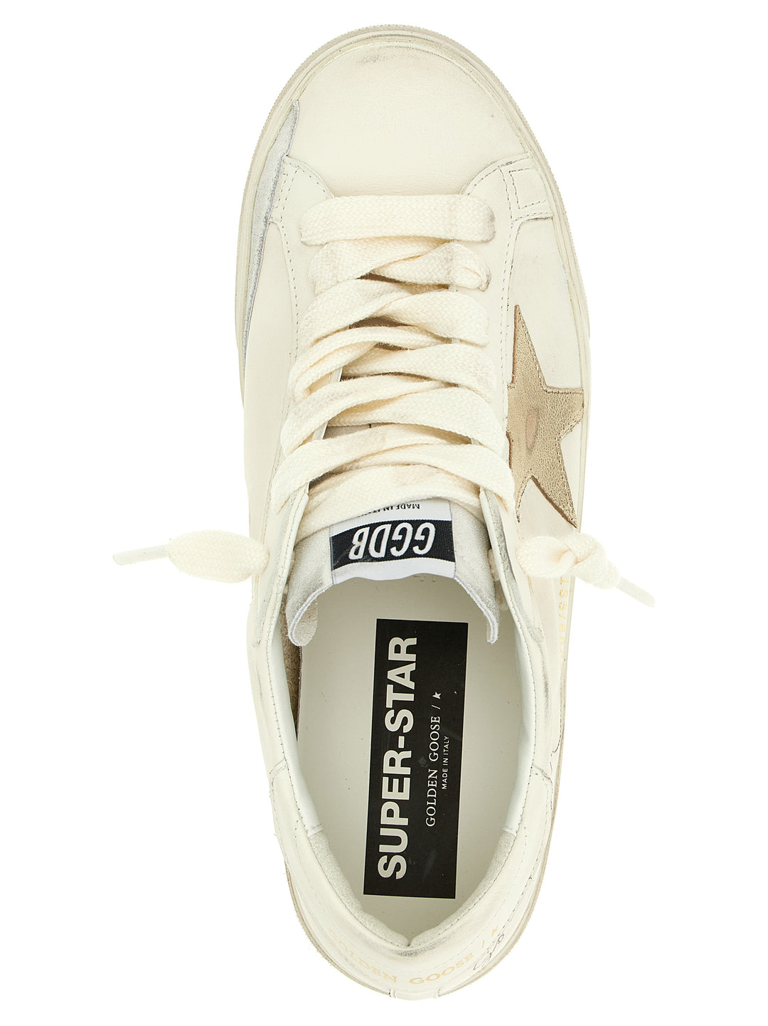 Golden Goose Super Star Sneakers - Bianco | 994b3a953cf85feaf512d03fa7a4d10c11057536
