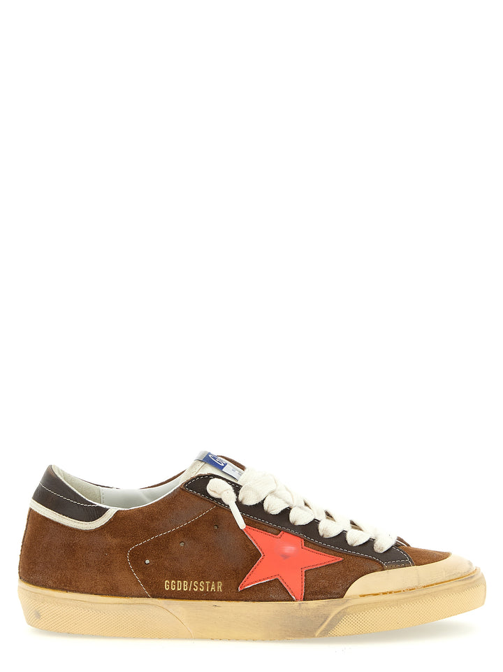 Golden Goose Super Star Sneakers - Marrone | 47a47d969e913db7954ede79a01b1fbf3098188a