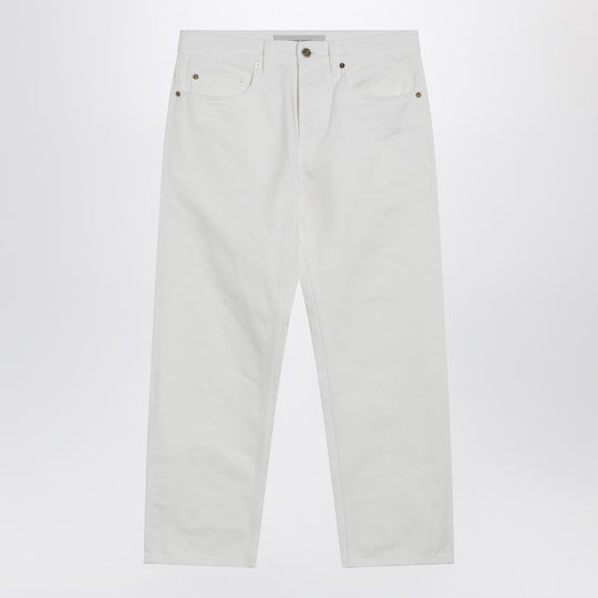 White Cotton Trousers