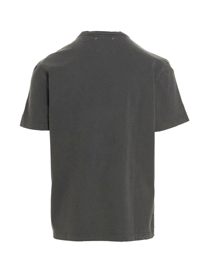 Golden Goose Logo T shirt - Grigio | 4e91ec336b4ca8f73f7e51fe5460184a7af794d3