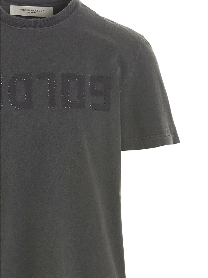 Golden Goose Logo T shirt - Grigio | 6dd7a36ee46d778929e6293603f1cd1251e7c3d2