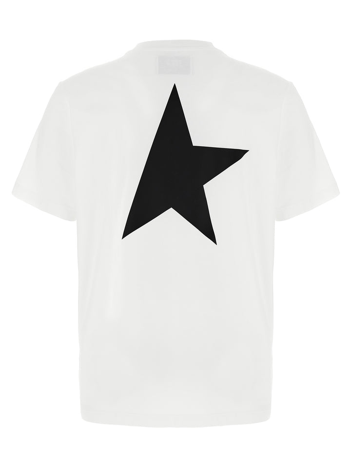Golden Goose Logo T shirt - Bianco/Nero | 9b738fcd78a3d48f18b85da5cb5572fd291a429f