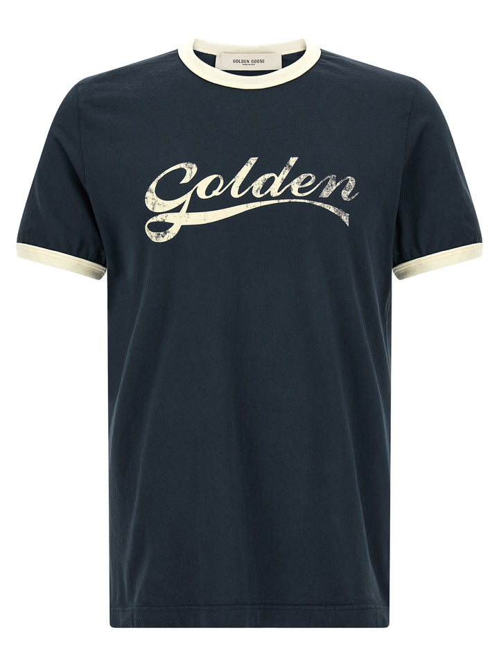 Golden Goose Rollo T shirt - Blu | 746a07d88bcf4941afb2ab5eded2bcee05013032