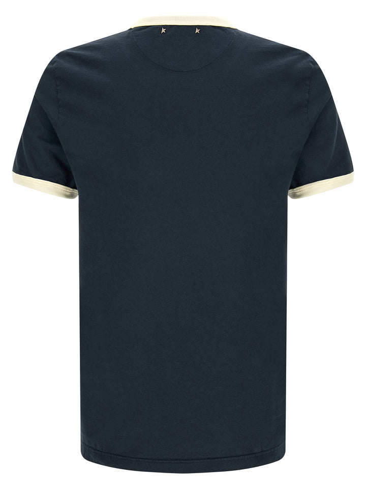 Golden Goose Rollo T shirt - Blu | e8f2d97594f6d5caa67a5608c788d30c8910bf73