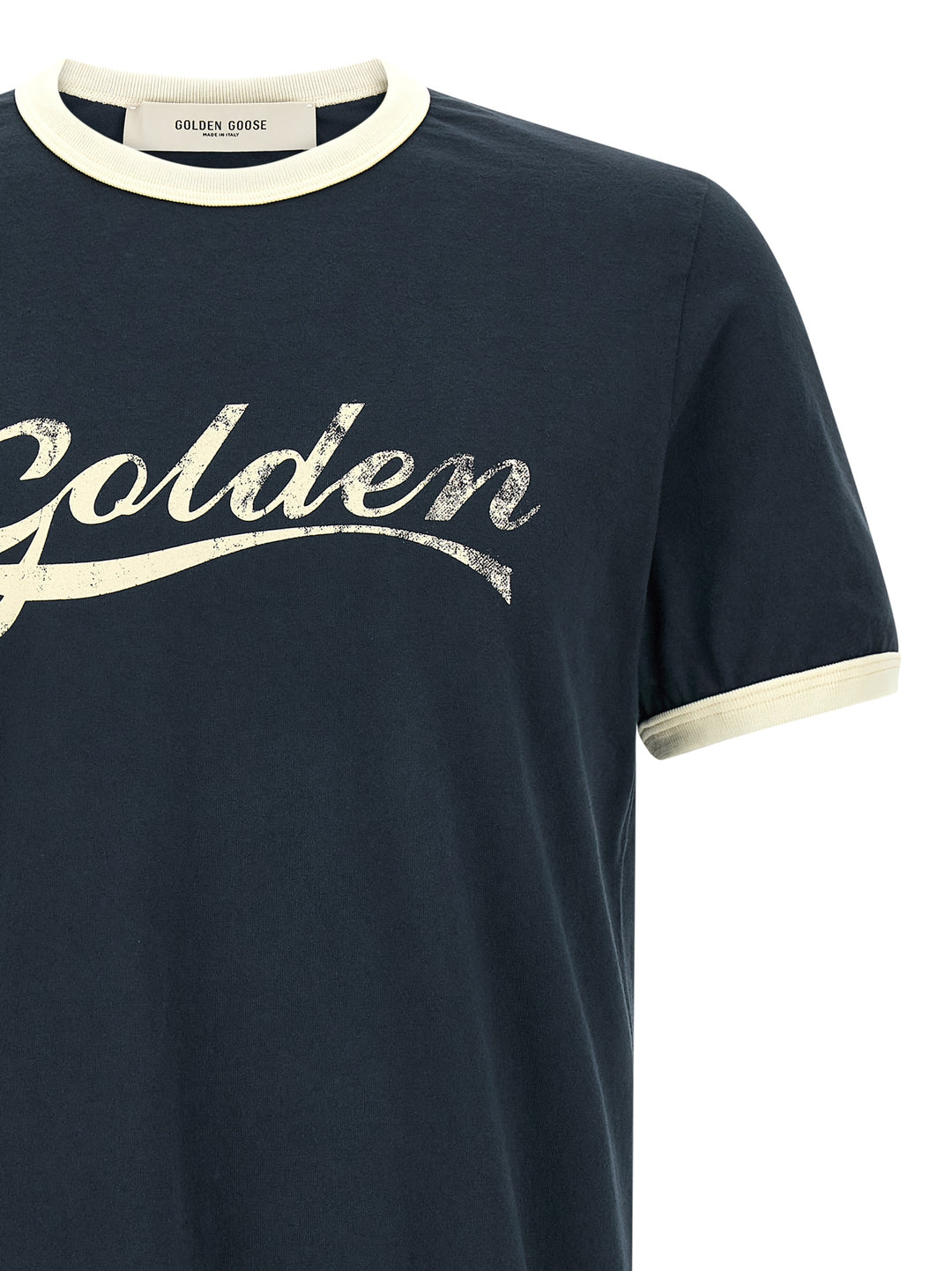 Golden Goose Rollo T shirt - Blu | e6b4ad133da3caa6c42365a15f1d1cd83ea55e19