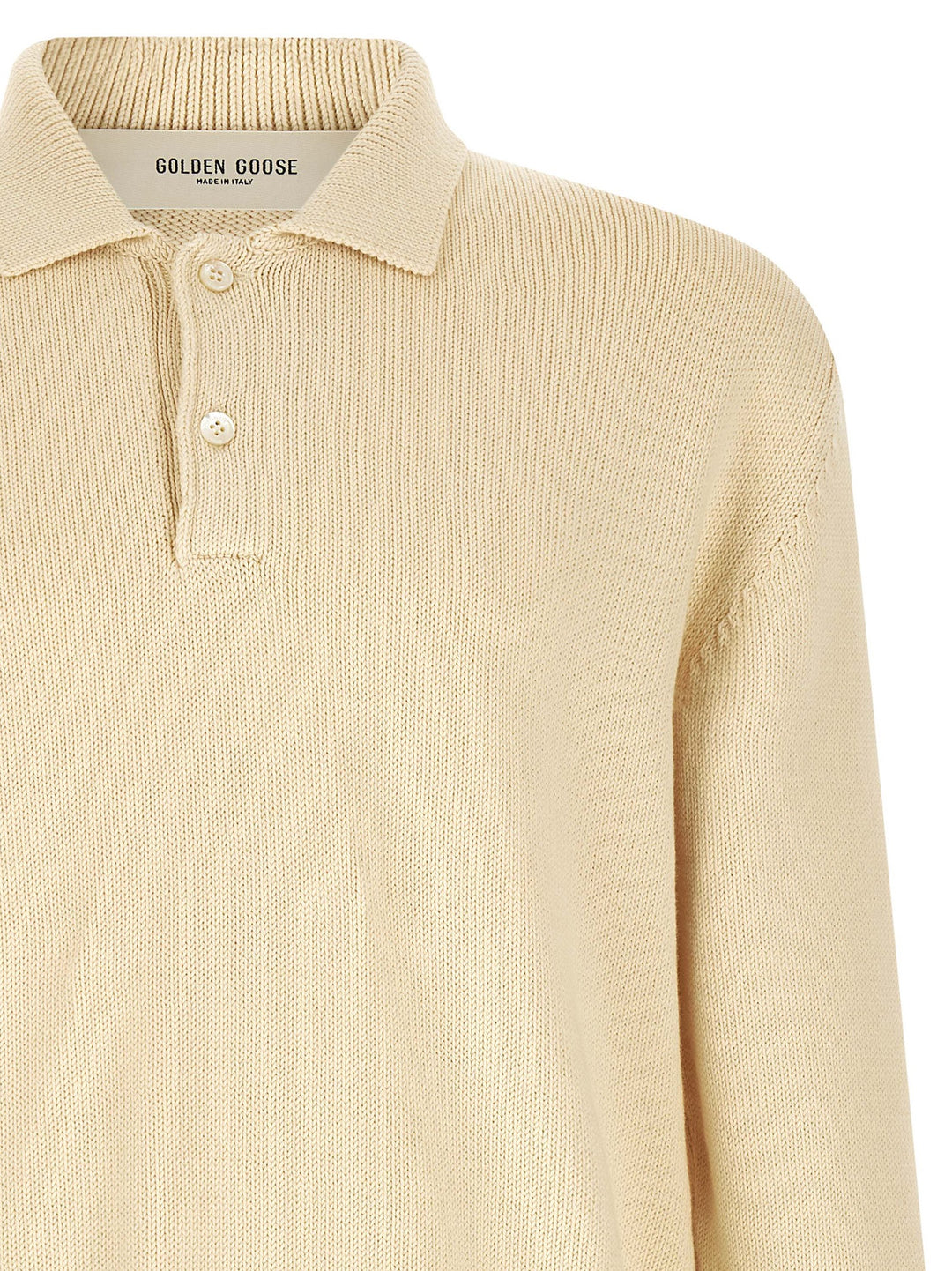 Golden Goose Rindley Polo - Bianco | 9c3a186e9de81757e5aade23daaf92c41218d9bc