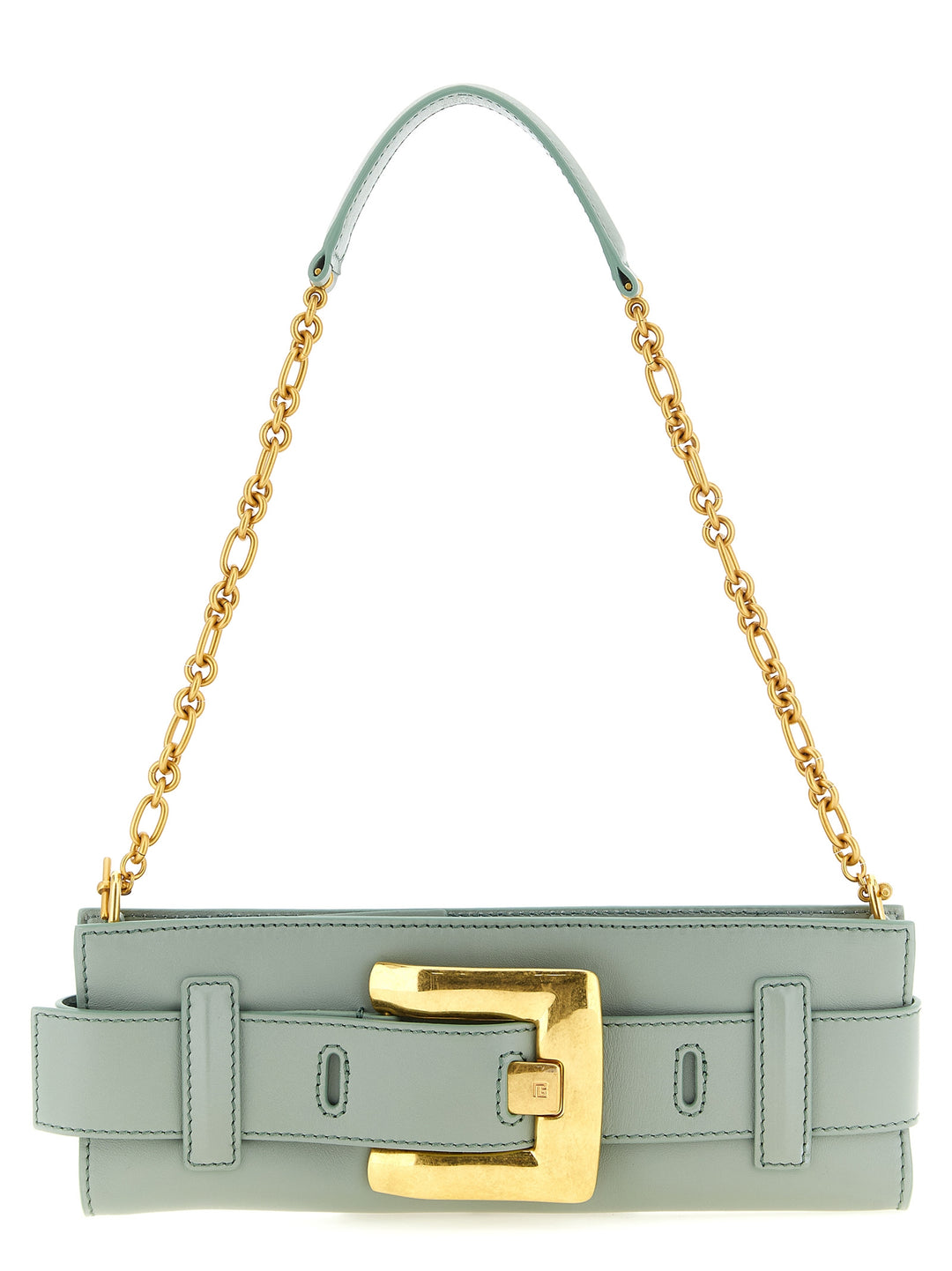 Balmain Anthem Clutch - Verde | 665e58d94195212ed5fb3a473effd5e09d0e9d42