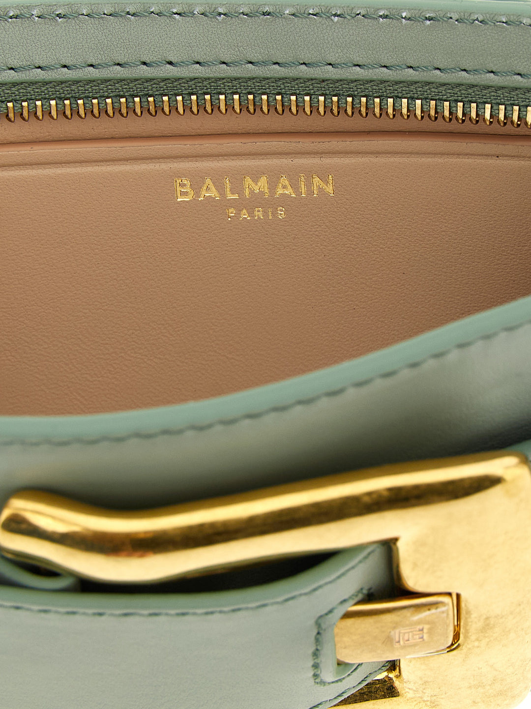 Balmain Anthem Clutch - Verde | feb49a4e361a960a8f290b807da4fab22be7a835
