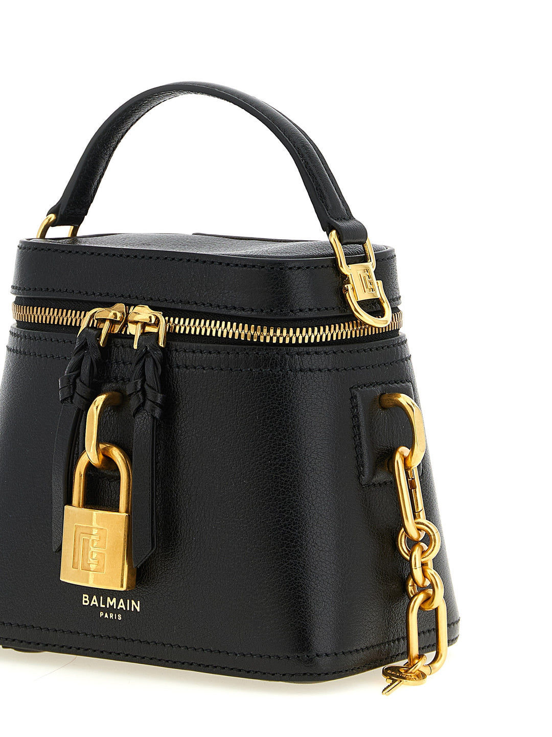 Balmain Pulse Vanity Borse a Mano - Nero | fe922a06add75cc5c8ae0bcfc8a553ef63fe340d