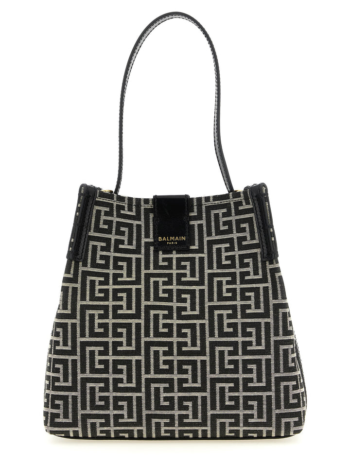 Balmain Release Borse a Spalla e Tracolla - Bianco/Nero | 92d491e00e373dcc524112f4529bb6d0afabf31e