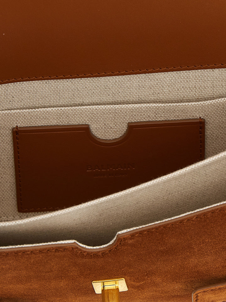 Balmain B-Buzz 24 Borse a Mano - Marrone | 2acf6f9c73b9e479ebe60223048ea8f67f6ab26b