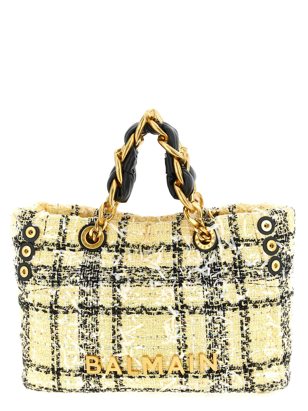 Balmain Soft Cabas Small Tote - Multicolor | 01b982d768a0a186afbc924404e6745a608e3d94