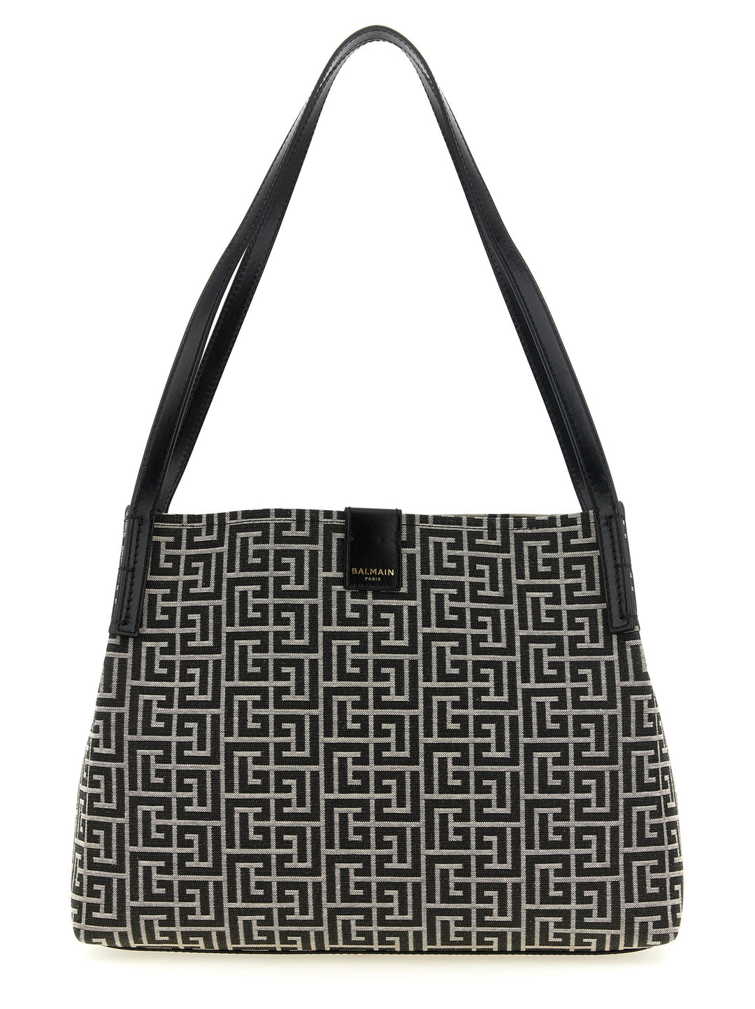 Balmain Release Tote - Bianco/Nero | 5555a51406fe67973cb2cdeb3072f5d2abf91298