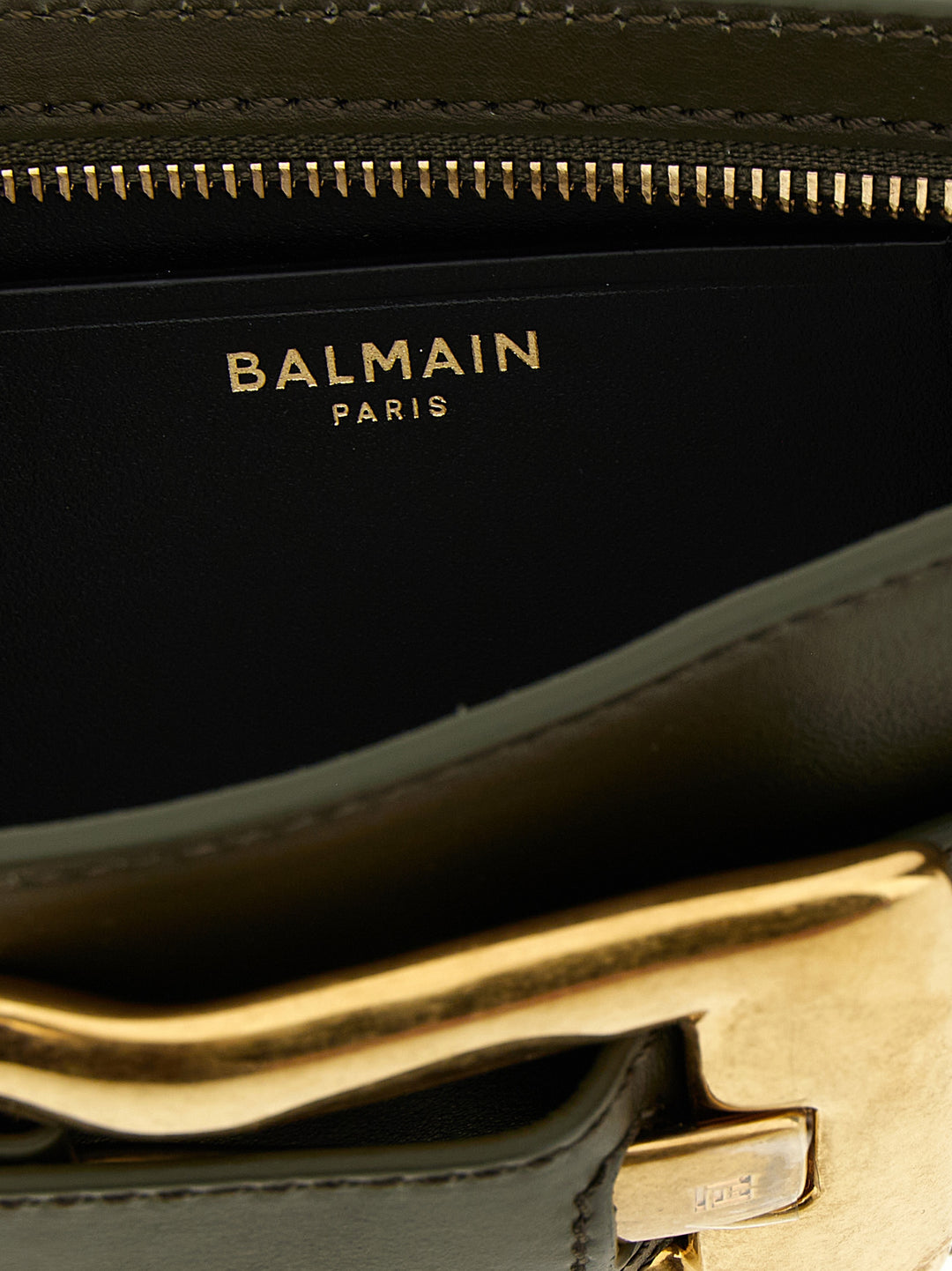 Balmain Anthem Clutch - Verde | 62368a4b953cae9c5c6d100a08e7ea46eb7ab566