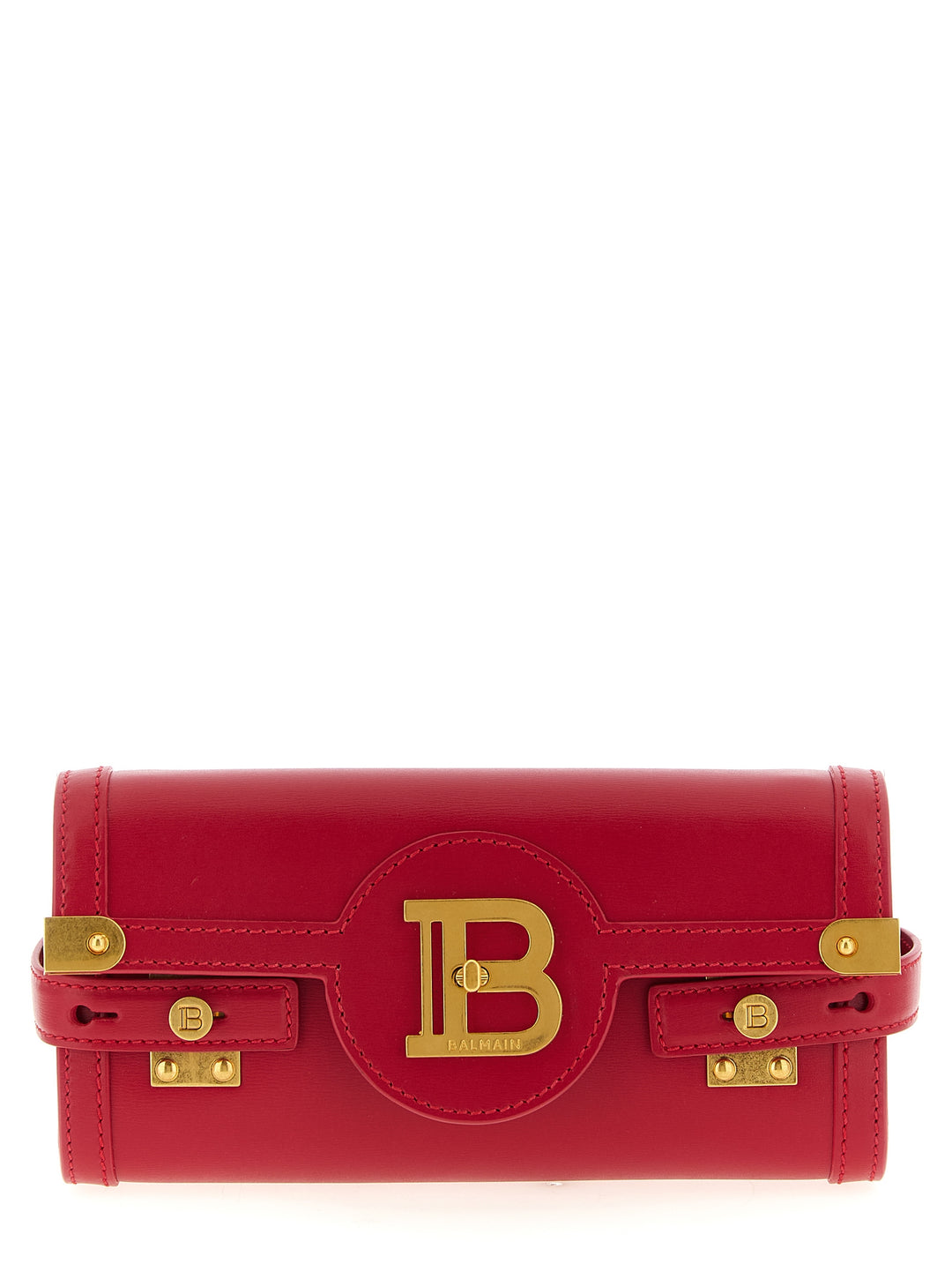 Balmain B-Buzz 23 Clutch - Fucsia | 1957cd696d6bae831f72035caf0d7dae3cfe2f23