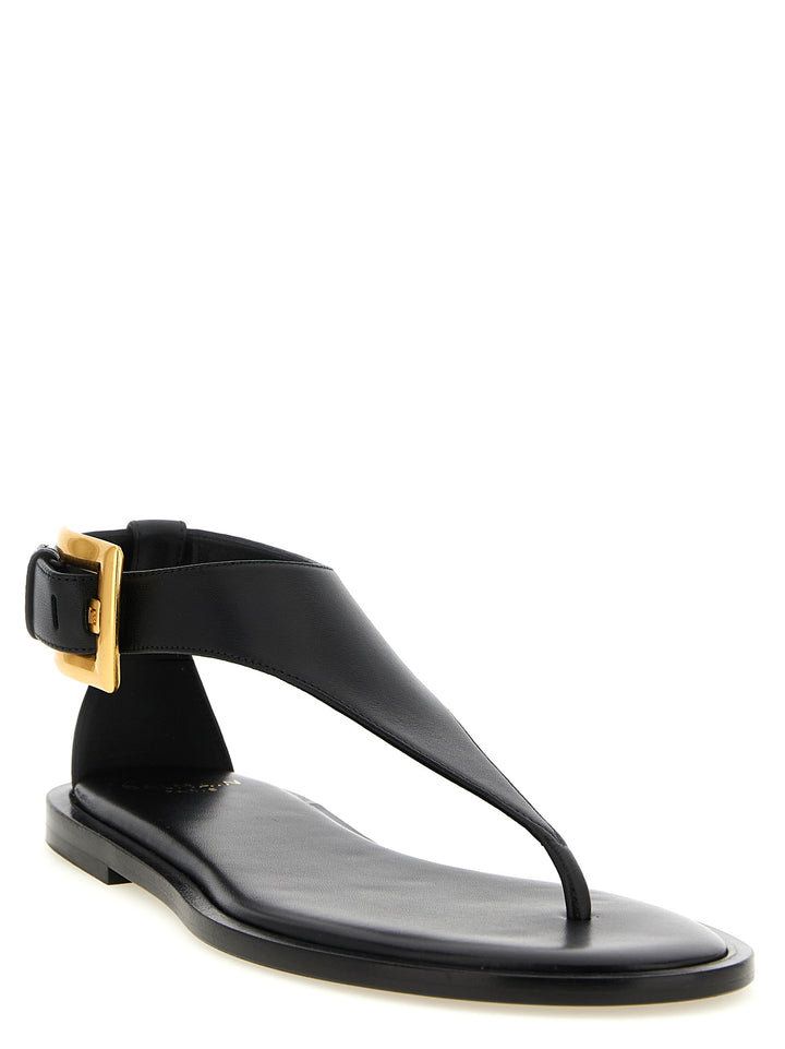 Balmain Anthem Sandali - Nero | cc0cddb9b34219768c94db69674a0fef76f0b214