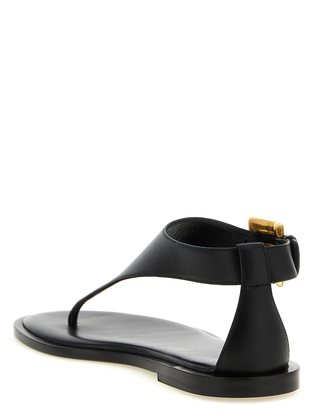 Balmain Anthem Sandali - Nero | 45989ba04e0e5492002132893fc4eb02070dc251