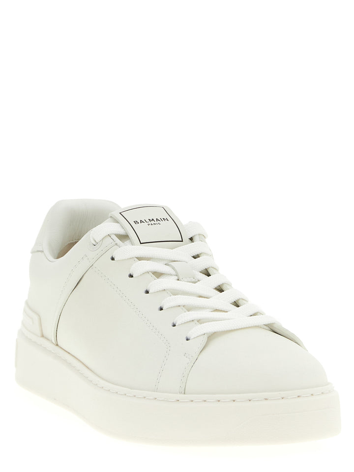 Balmain B-Court Sneakers - Bianco | 7598f6a4438161c0095e07b53f2aced239f7d42c