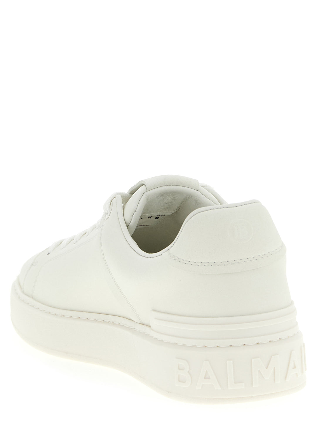 Balmain B-Court Sneakers - Bianco | 03ce6fe05b25faf7f17bc685b90451ab79616eec