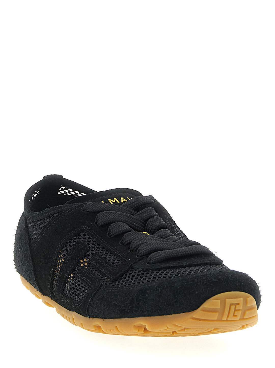 Balmain Racer 45-Suede Sneakers - Nero | eadc113396cd551afe0562a905c78882893f9168