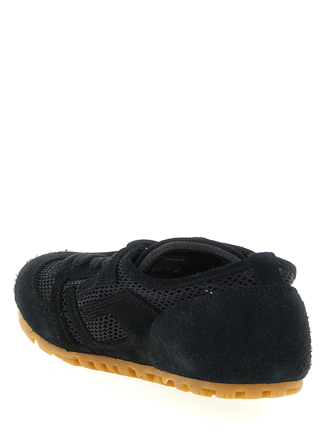 Balmain Racer 45-Suede Sneakers - Nero | a8a21a25e209a241489ab9d8461df1201196cd85