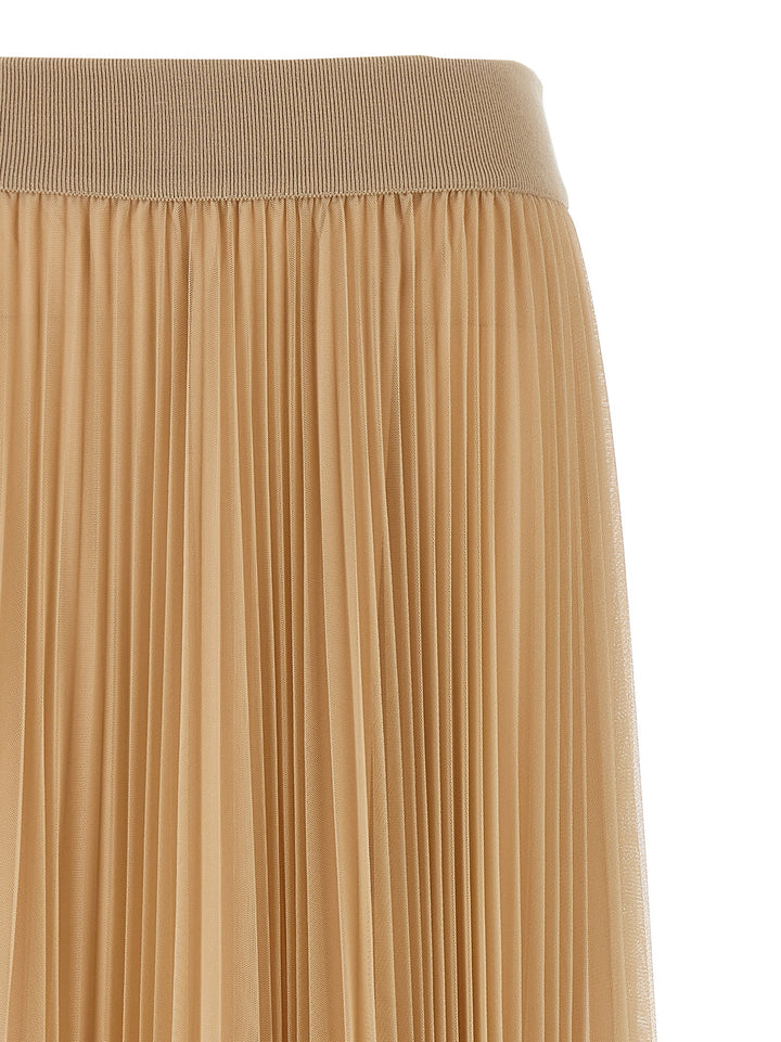 Fabiana Filippi Pleated Skirt Gonne - Beige | d5d4c59f5cfbb8684463b5009102c2d75f97f710