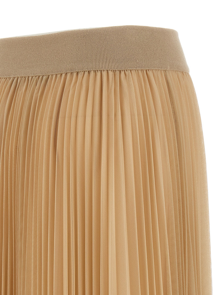 Fabiana Filippi Pleated Skirt Gonne - Beige | a1bf6fc9ee140fa929d618d75bbb5acb1d353474