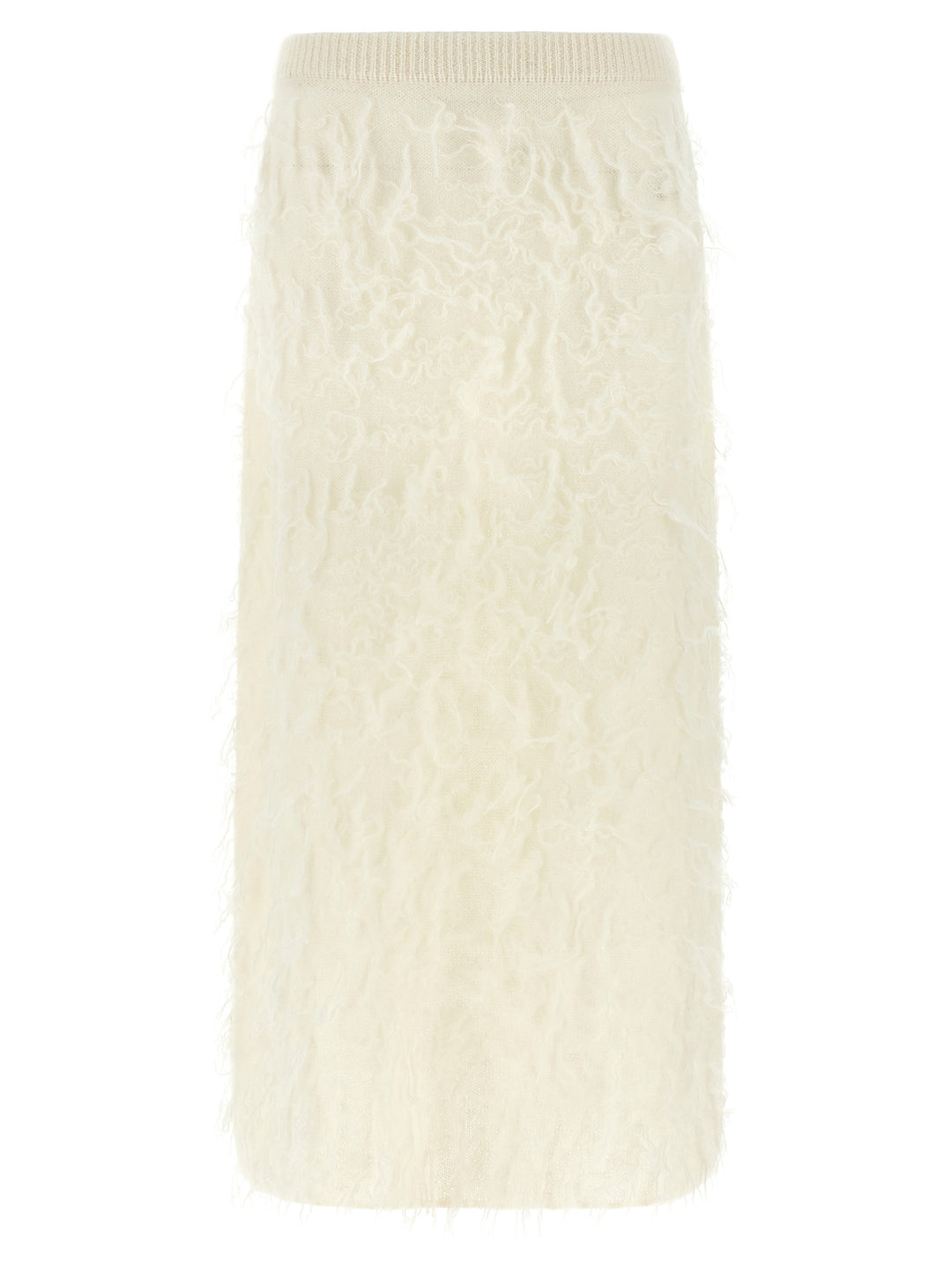 Fabiana Filippi Gauze Skirt Gonne - Bianco | d82814b6dcfe47c2670f29938a96ccc41616675f