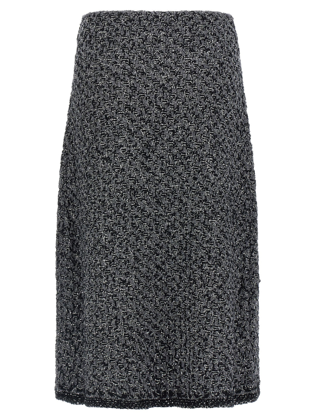 Fabiana Filippi Tweed Skirt Gonne - Blu | e368d1d0a5d24b075bb6bf1c3f2036552a3a2ccf