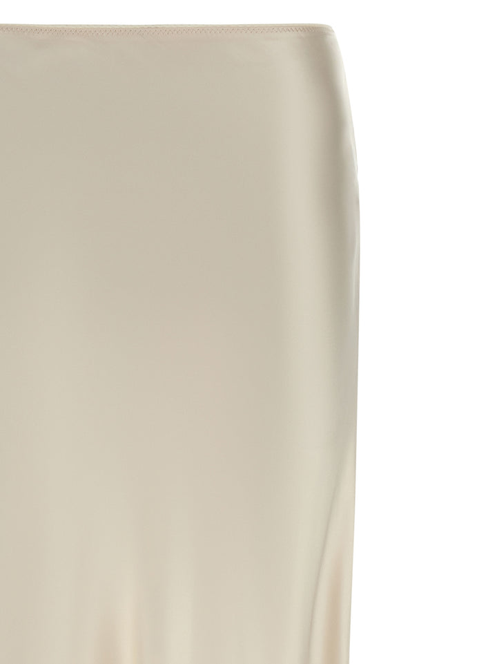 Fabiana Filippi Asymmetrical Skirt Gonne - Bianco | 9479a8947839122dccf8aa365d70e5cba506c0c1