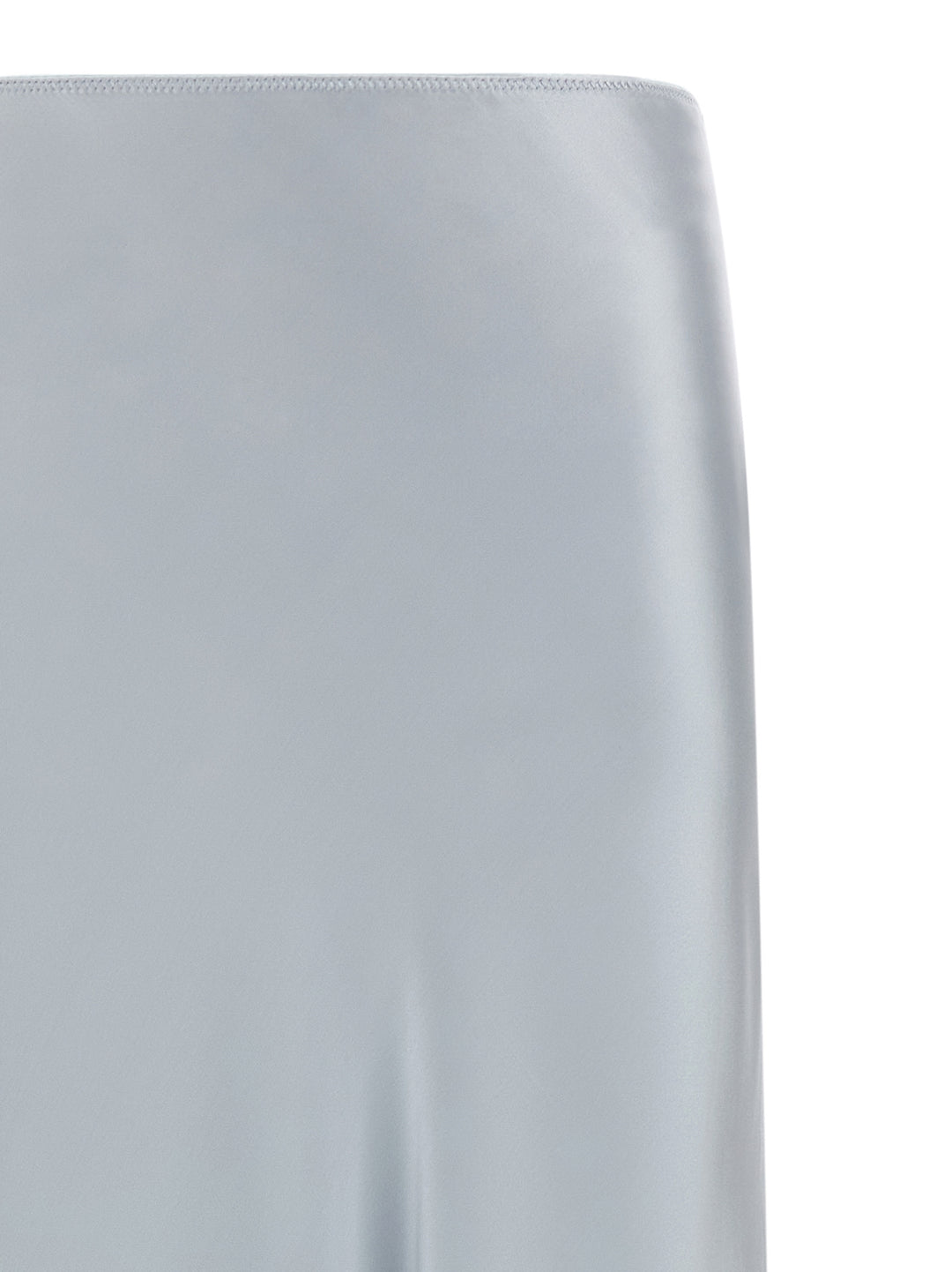 Fabiana Filippi Satin Skirt Gonne - Celeste | 3ec74803ea4e408daacd4e271b01270b6bd977aa