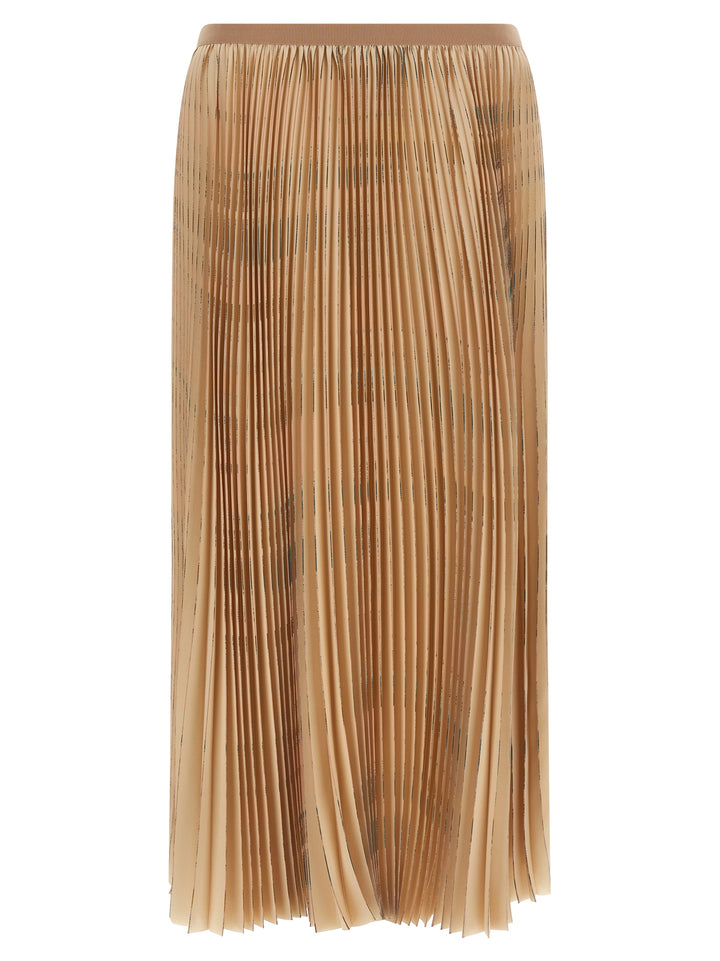 Fabiana Filippi Pleated Skirt Gonne - Beige | c3840cc5956d5e90842f7bd072c544961af2430f