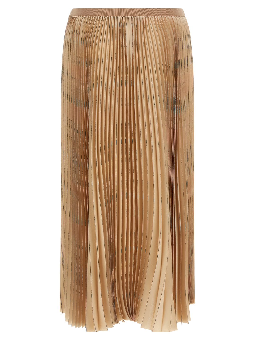 Fabiana Filippi Pleated Skirt Gonne - Beige | 9a921bac84c0d69c91956c2da00c85b4d6707717