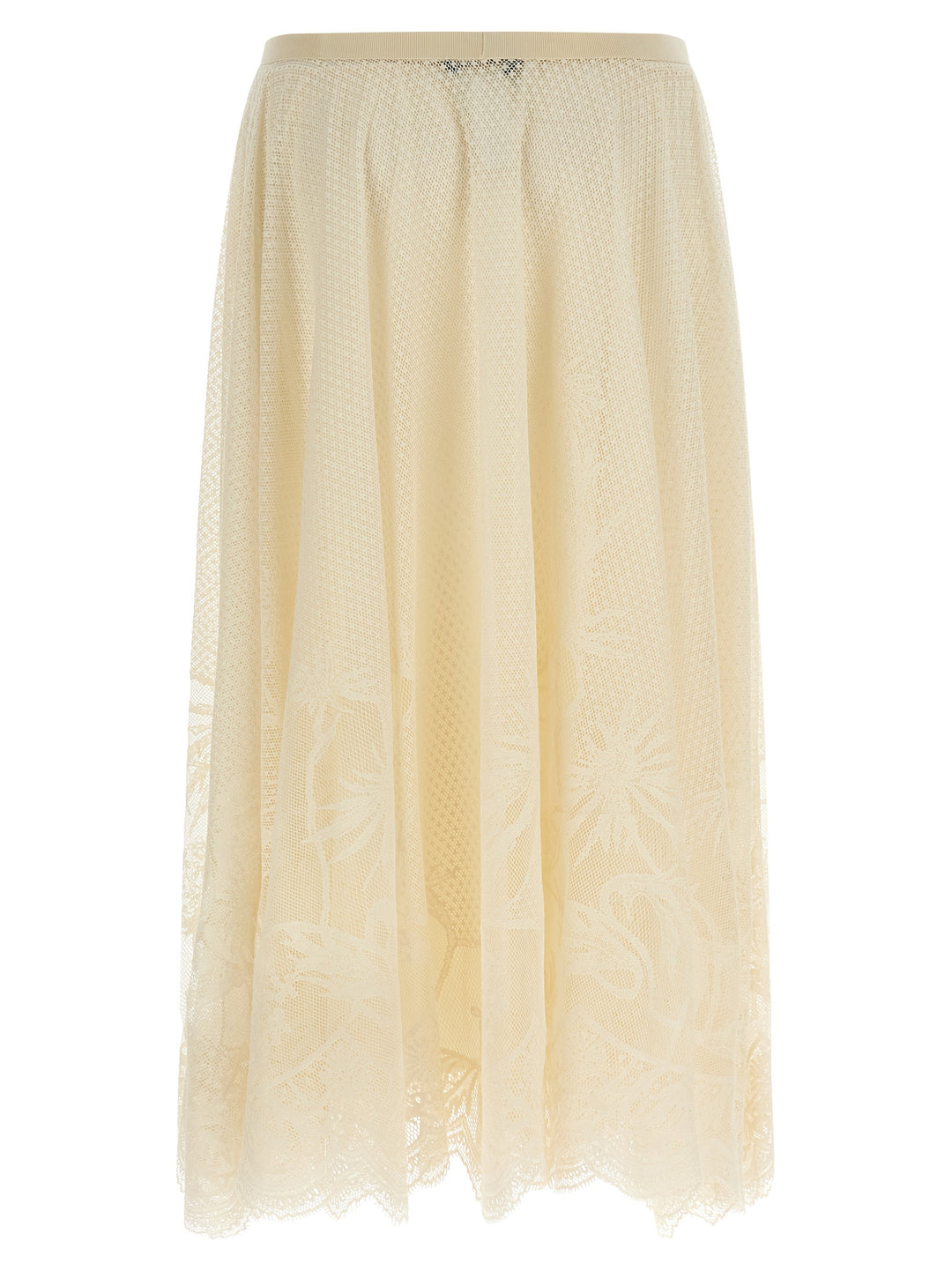 Fabiana Filippi Lace Skirt Gonne - Beige | c3ef24a0e4a4bb4e4c5209b2da6173284f36481e