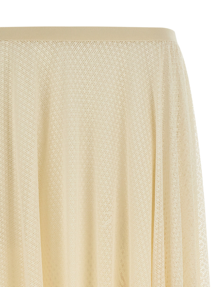 Fabiana Filippi Lace Skirt Gonne - Beige | bf66a24602df86b9a731018b12f457251030fba6