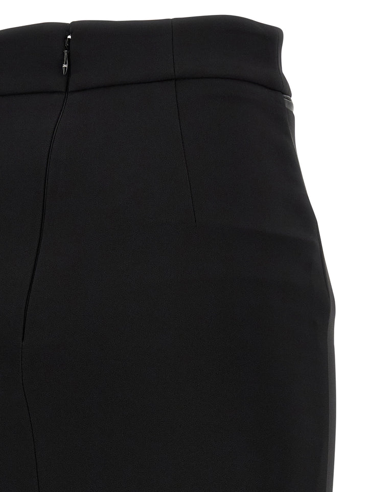 Elisabetta Franchi Zip Skirt Gonne - Nero | a14bb767e3ae6c4c31d8f1087b9acad3a587031a