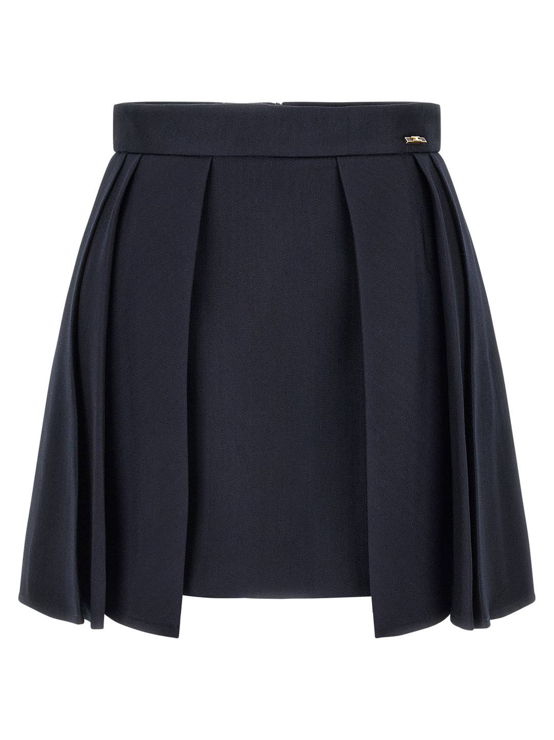 Elisabetta Franchi Fresh Wool Skirt Gonne - Blu | 593c7ca14c7ddaac440ad46353a2e3500284aa0e